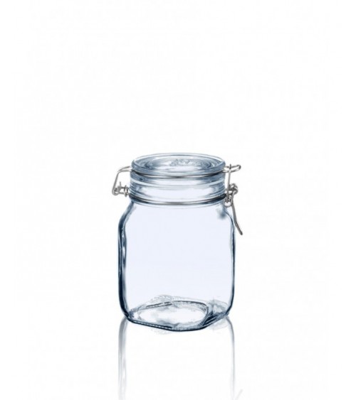 Kilner perchas cierre vidrio cuadrada 1,5 litros de existencias de vidrio einweckglas